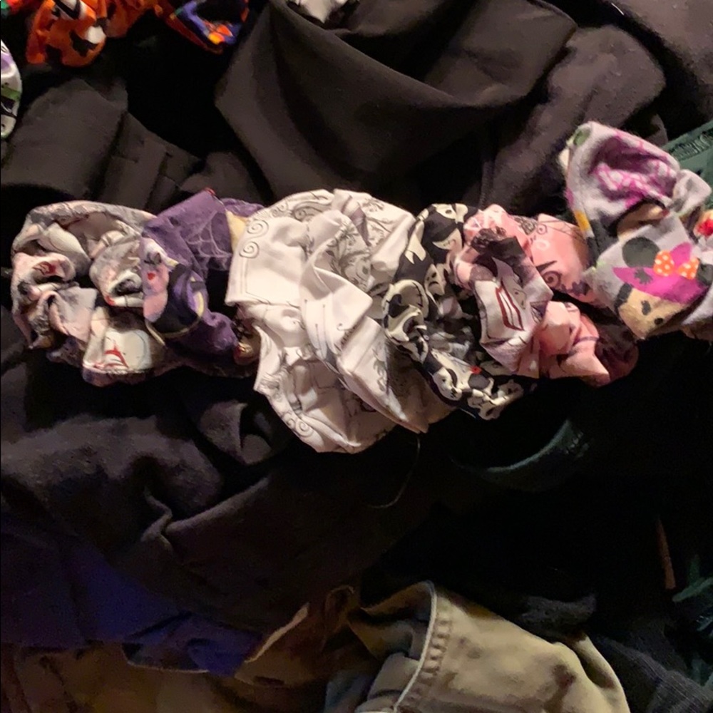 Disney villain / Halloween scrunchies